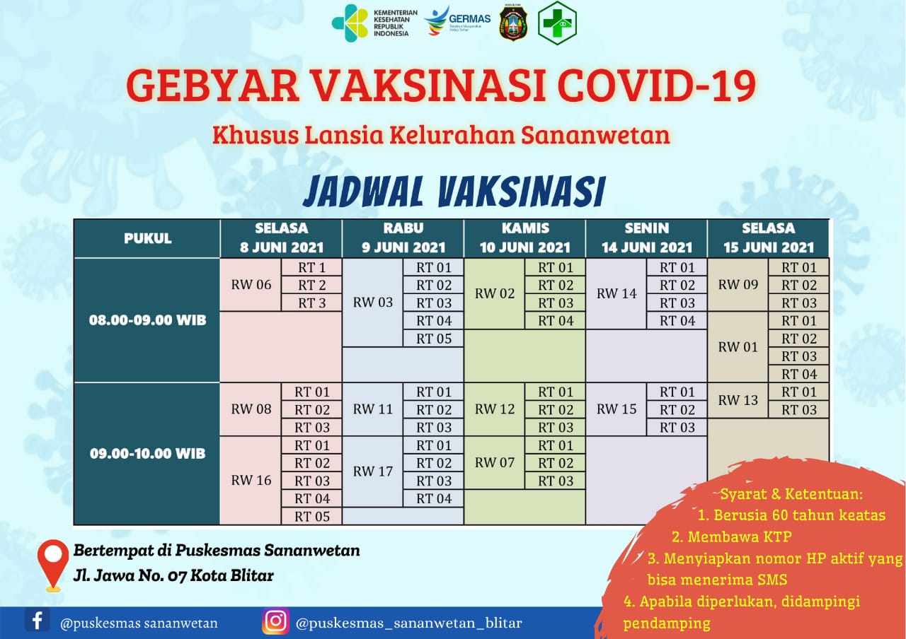 jadwal vaksin