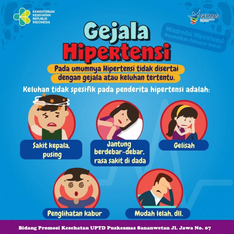 Jual Poster Kendalikan Hipertensi Dengan Patuh Lamina